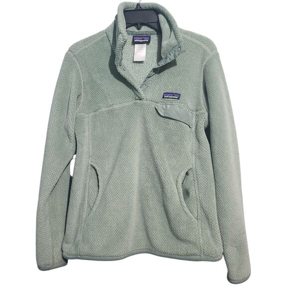Patagonia Retool Snap-T Pullover Green Size Small - Picture 1 of 5